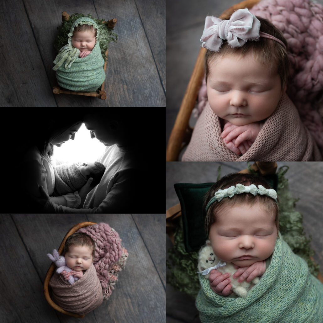 Cheap newborn photo session